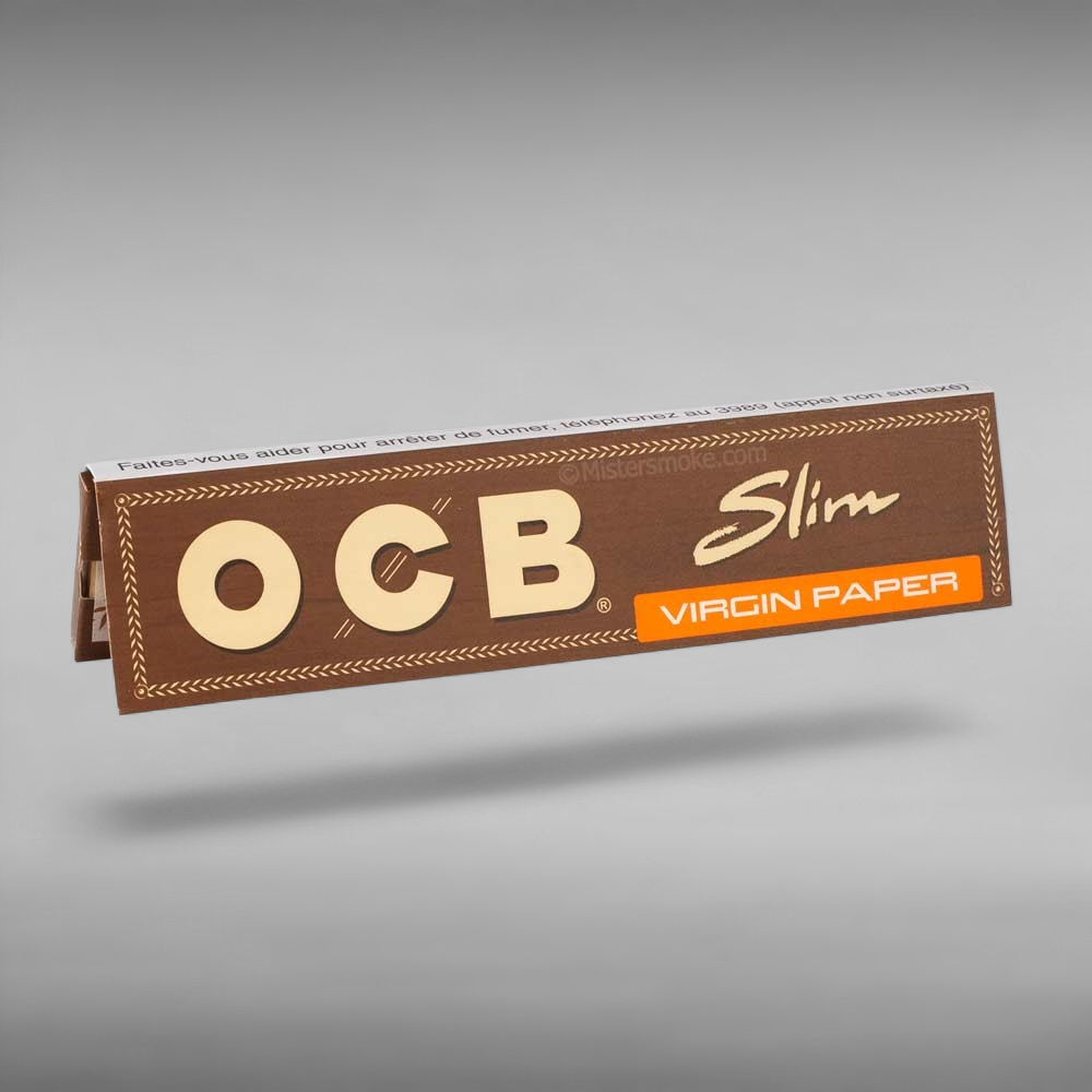 Paquet de feuilles slim OCB marron
